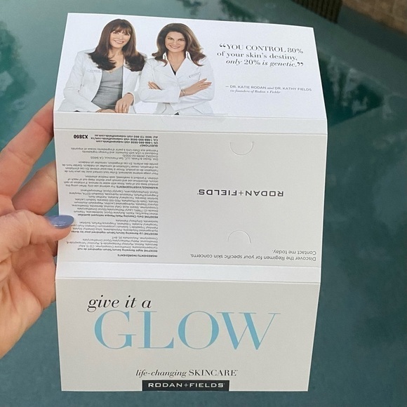 ORIGINAL GIAGlow Night Serum+ original Lip Serum Sample Card Redefine R+F - Picture 9 of 12